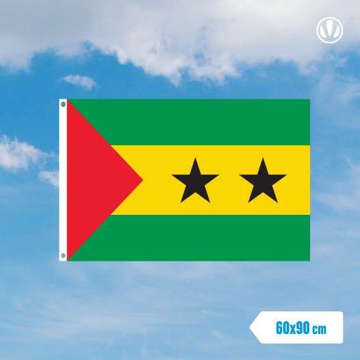 Vlag Sao Tomé en Principe 60x90cm | Best value