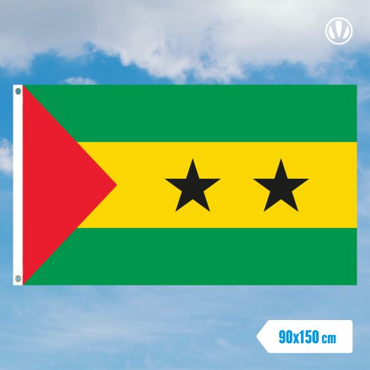 Vlag Sao Tome en Principe 90x150cm | Best Value