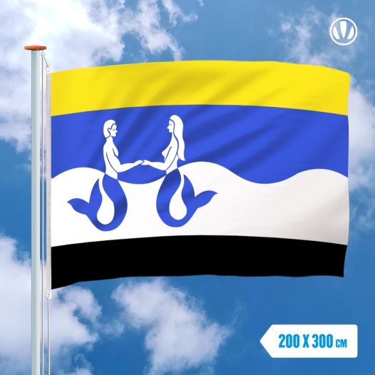 Vlag Schouwen-Duiveland 200x300cm