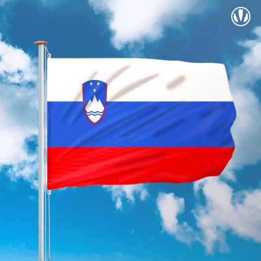 Vlag Slovenie 150x225cm - Spunpoly