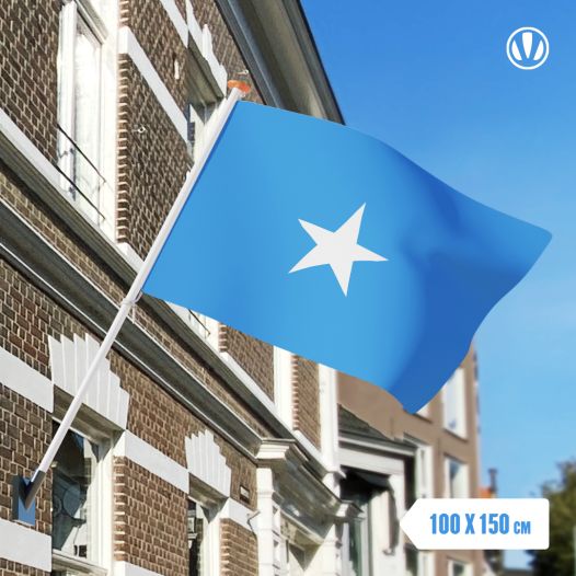 Vlag Somalie 100x150cm - Glanspoly