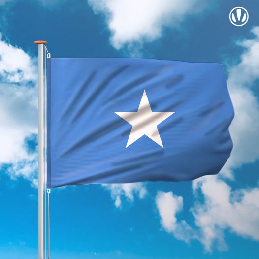 vlag Somalië 150x225cm - Spunpoly