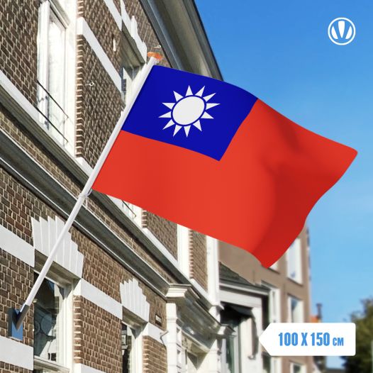 Vlag Taiwan 100x150cm - spunpoly