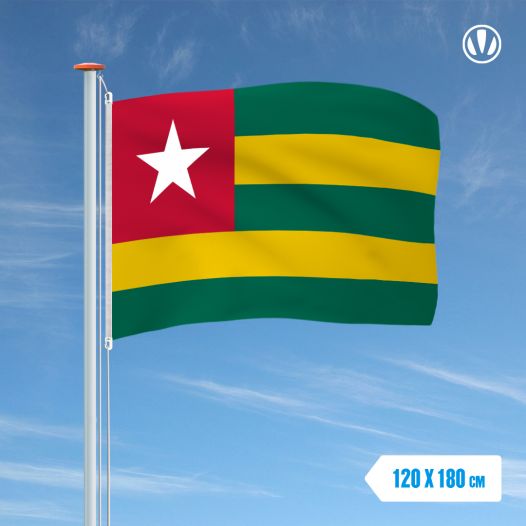 Vlag Togo 120x180cm