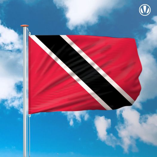 vlag Trinidad en Tobago 150x225cm - Spunpoly