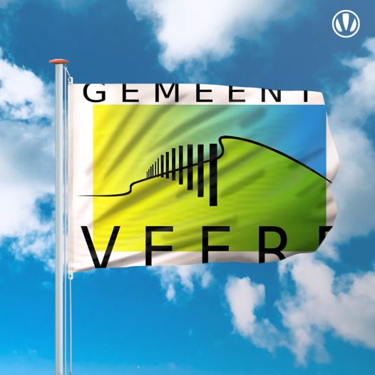 Vlag Veere 150x225cm