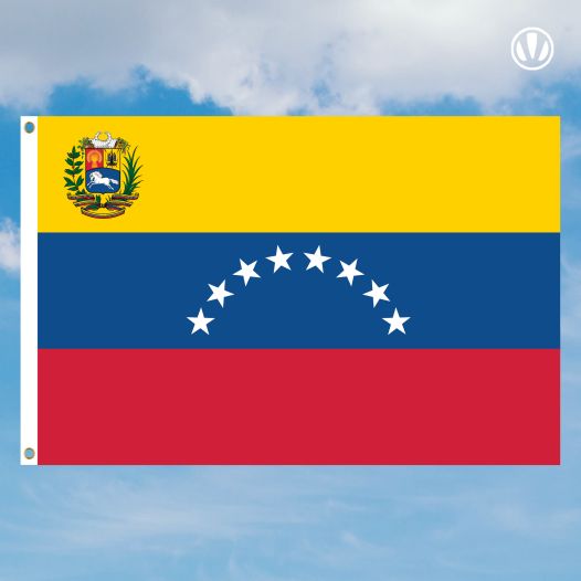 Vlag Venezuela met wapen 150x240cm | Best Value