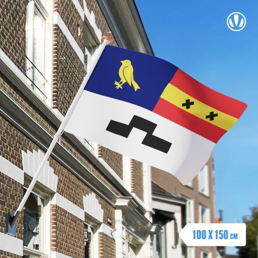 Vlag Vinkeveen met oude wapen 100x150cm