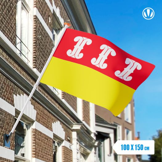 Vlag Wijk Bij Duurstede 100x150cm