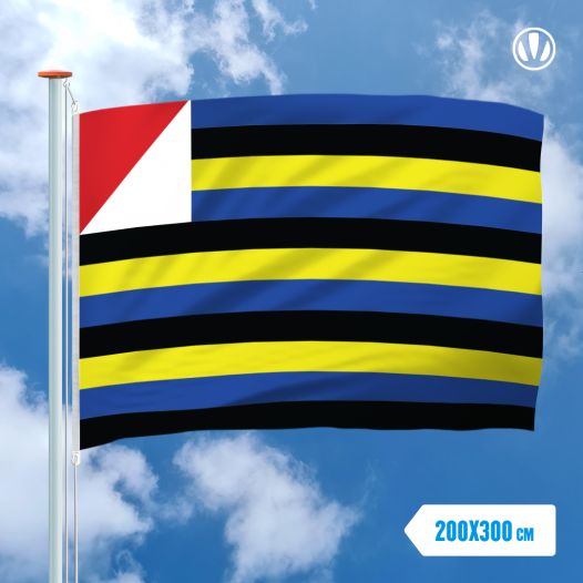 Vlag Zaandam 200x300cm