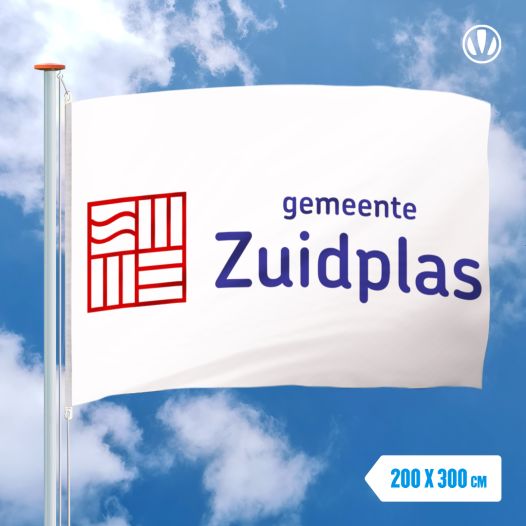 Vlag Zuidplas 200x300cm