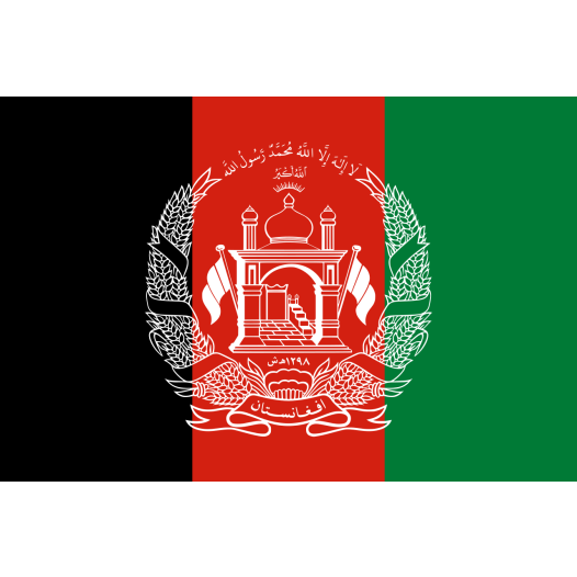 Vlag Afghanistan 30x45cm