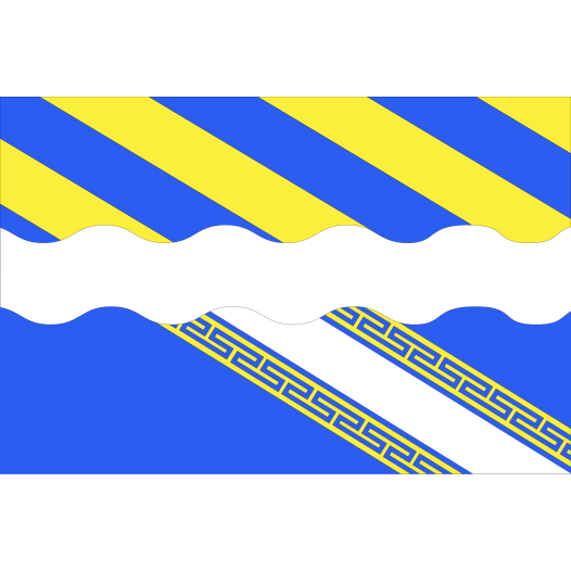 Vlag Aisne 150x225cm