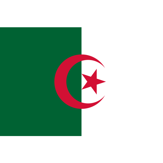 Vlag Algerije 50x75cm