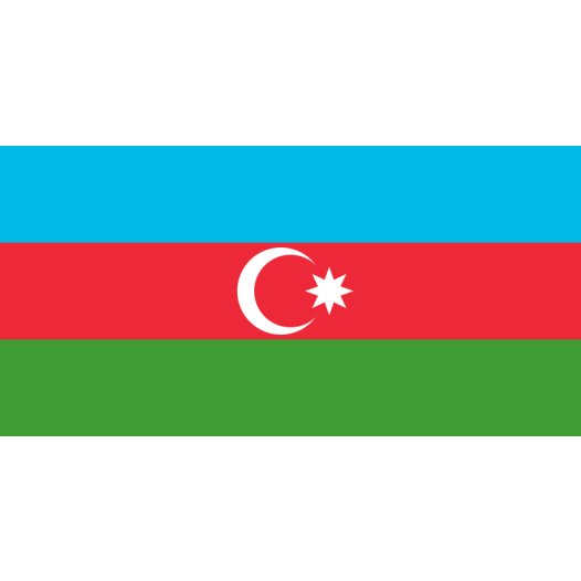 Vlag Azerbeidzjan 50x75cm