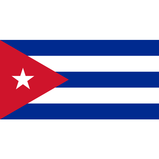 Vlag Cuba 200x300cm - Glanspoly