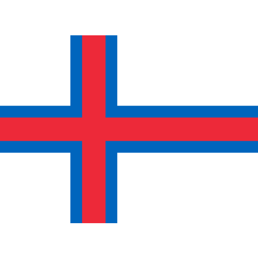 Vlag Faeröer Eilanden 70x100cm