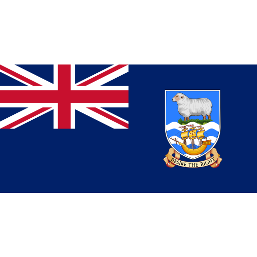 Vlag Falklandeilanden 30x45cm