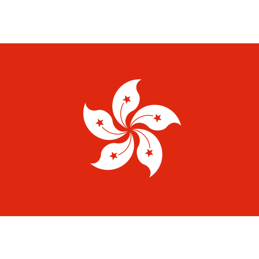 Vlag Hongkong 70x100cm