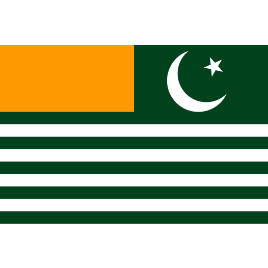 Vlag Azad Kashmir 70x100cm