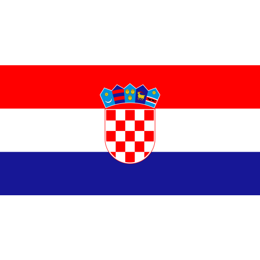 Vlag Kroatië 50x75cm