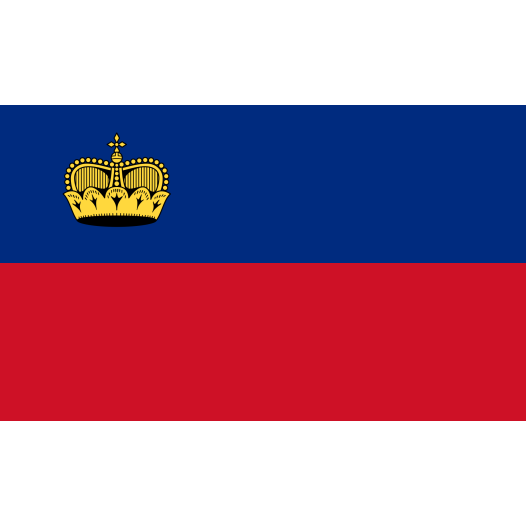 Vlag Liechtenstein 70x100cm