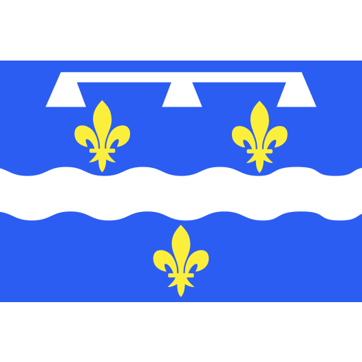 Vlag Loiret 200x300cm