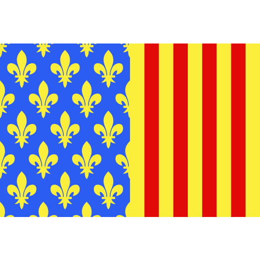 Vlag Lozère 150x225cm