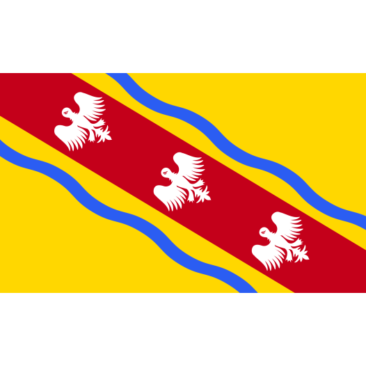 Vlag Meurthe-et-Moselle 200x300cm