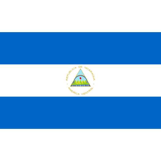 Vlag Nicaragua 50x75cm