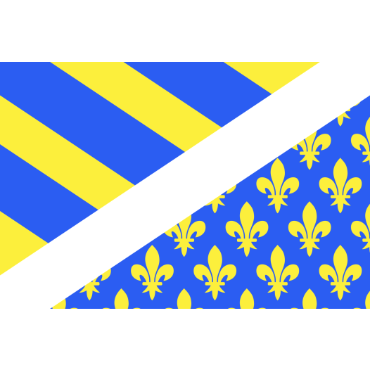 Vlag Oise 120x180cm