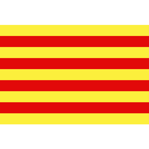 Vlag Pyrénées-Orientales 200x300cm