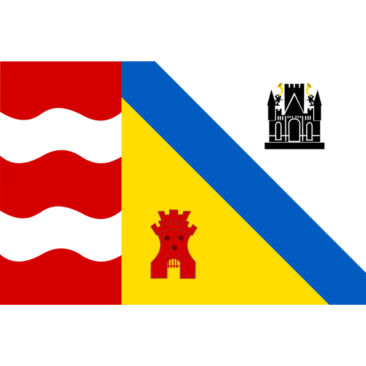 Vlag Sluis 70x100cm