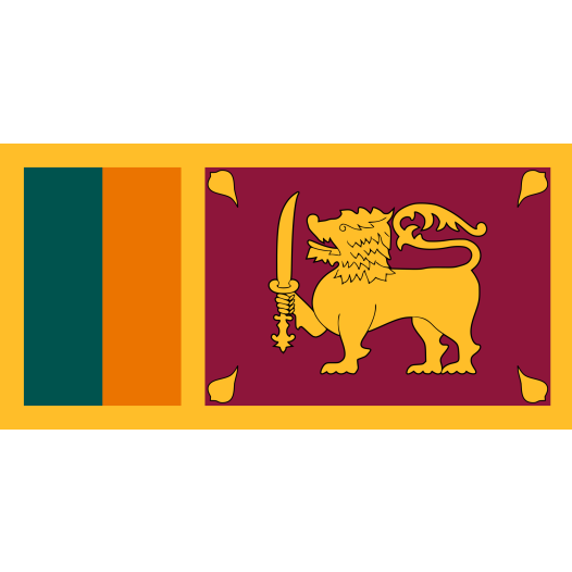 Vlag Sri Lanka 50x75cm