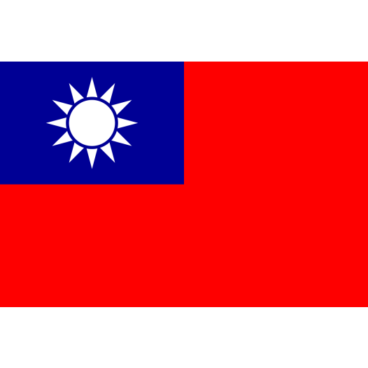 Vlag Taiwan 70x100cm