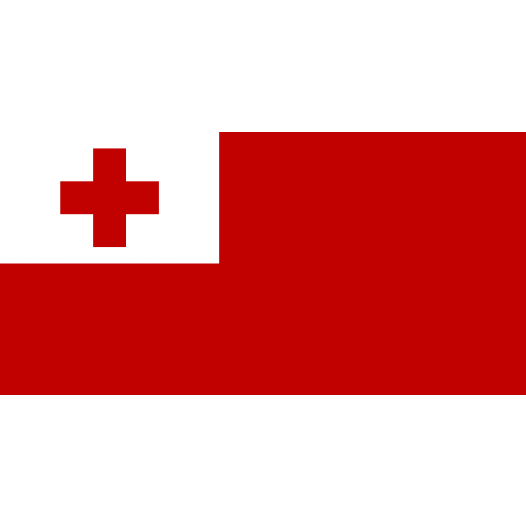 Vlag Tonga 70x100cm