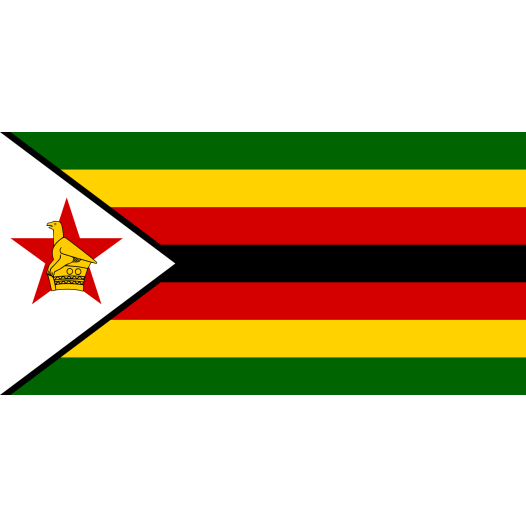 Vlag Zimbabwe 70x100cm