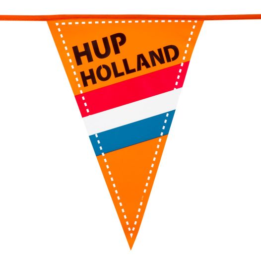 Vlaggenlijn Hup Holland! - 6 meter UITVERKOCHT