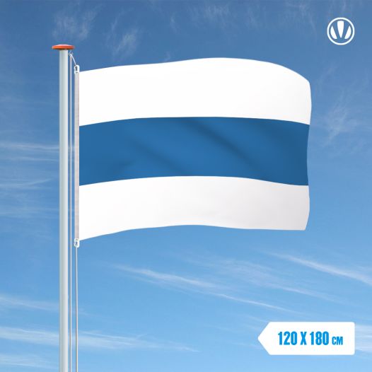 Vlag Rusland  Vrede wit blauw wit 120x180cm