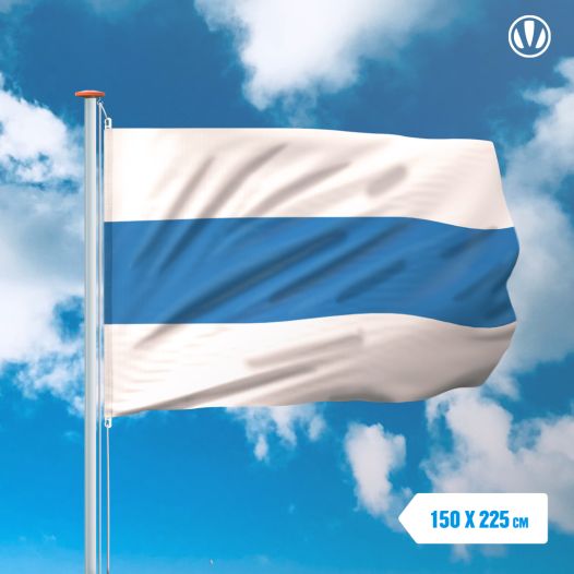 Vlag Rusland  Vrede wit blauw wit 150x225cm