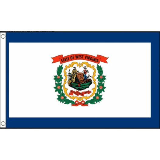 Vlag West Virginia 90x150cm | Best Value