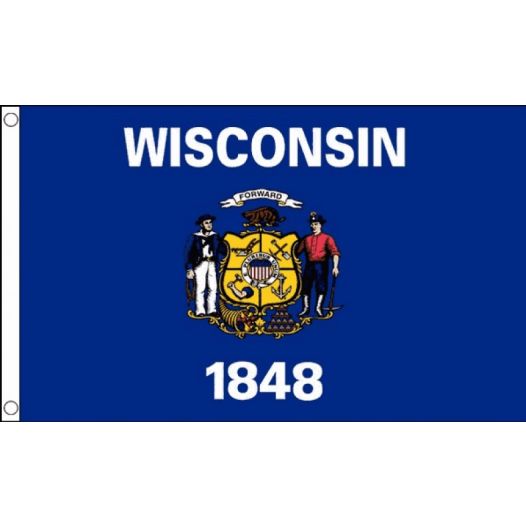 Vlag Wisconsin 90x150cm | Best Value