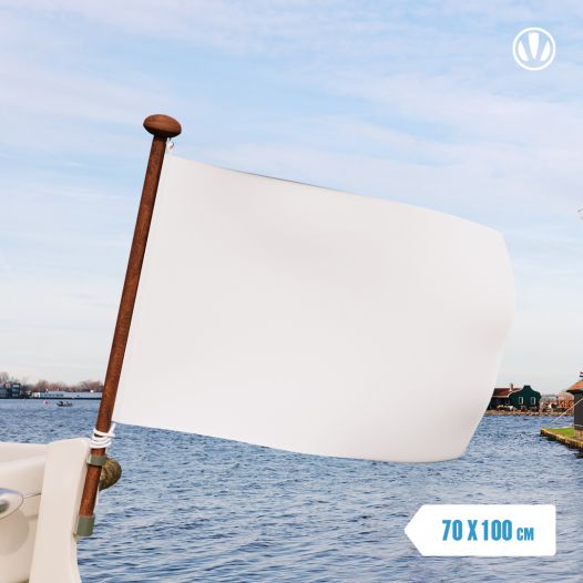 Witte vlag 70x100cm