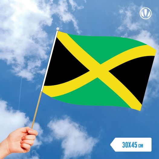 Zwaaivlag Jamaica 30x45cm