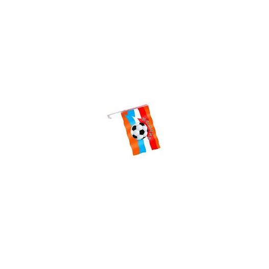 Autovlag Holland met voetbal  UITVERKOCHT