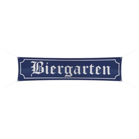 Banier Biergarten 40x180cm