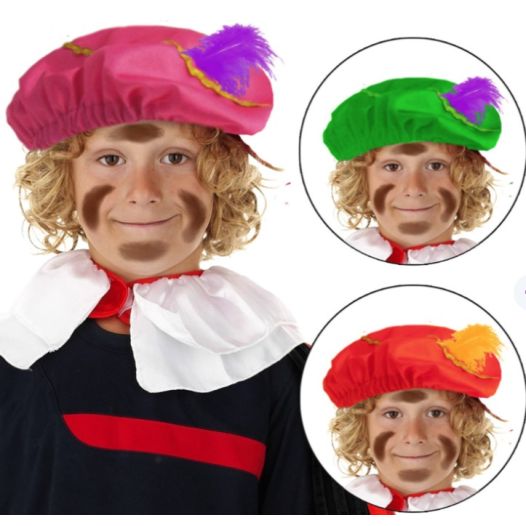 Luxe baret voor de kleine Piet