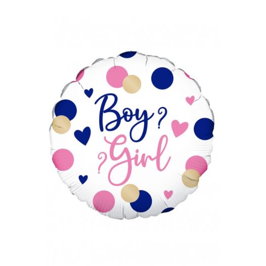 Gender Reveal Folie Ballon | per stuk