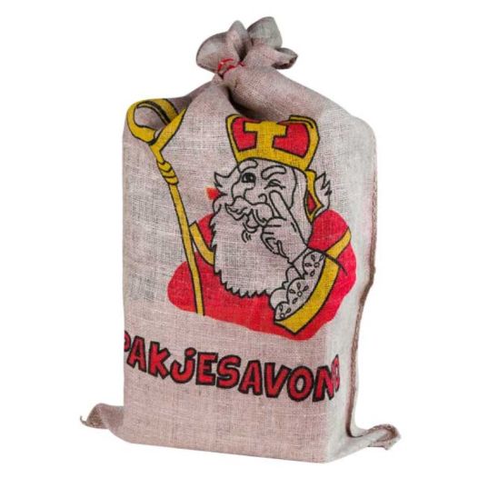 Jute zak van Sinterklaas