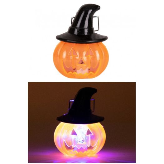 Halloween lantaarn pompoen met LED-verlichting